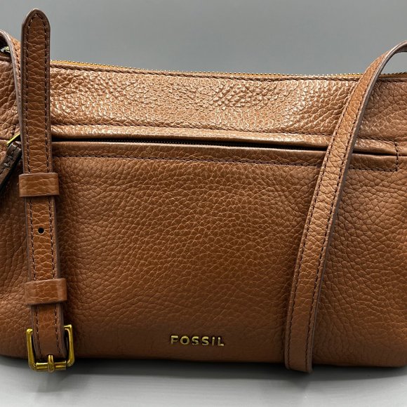 Fossil Bags Fossil Gemma Small Crossbody Shoulder Handbag Pebble